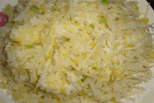 一休土豆丝拌饭