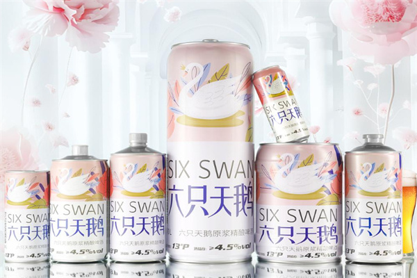 六只天鹅