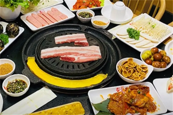 锅盖烤肉 锅盖烤肉