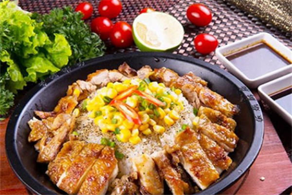 小厨神铁板烤肉饭