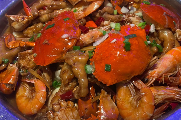 大煲口福肉蟹煲
