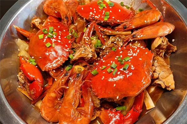 馋蟹肉蟹煲