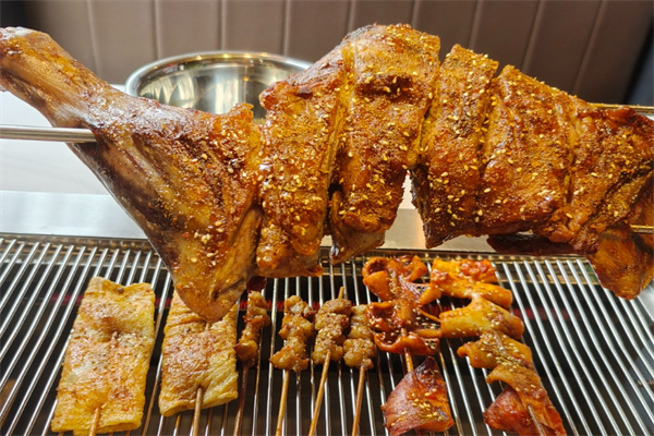 炙青春烤羊腿