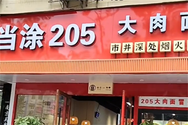 当涂205大肉面