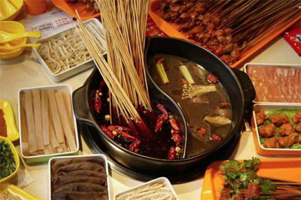 鼎留香火锅串串中的快餐 鼎留香火锅串串中的快餐