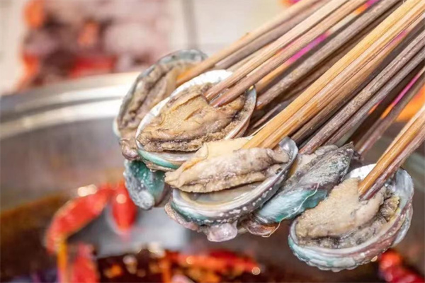 蜀签斤鲍鱼串串