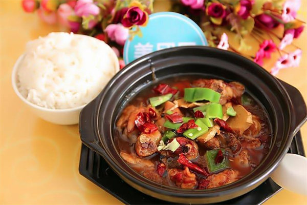 多福黄焖鸡米饭