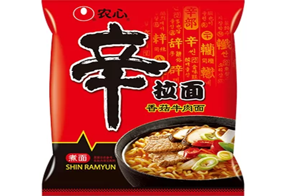 农心石锅牛肉拉面