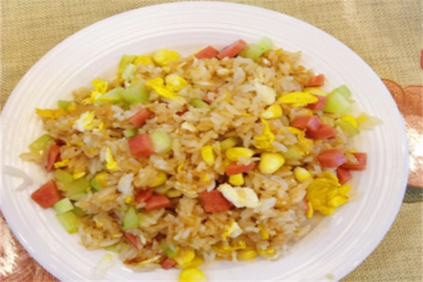 小块头炒饭