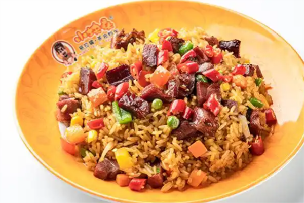 小块头炒饭