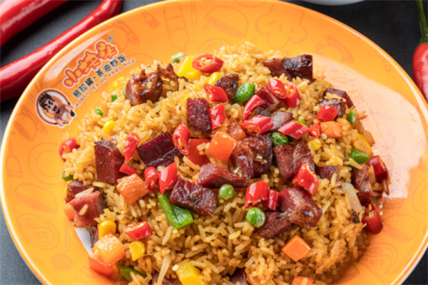 小块头炒饭