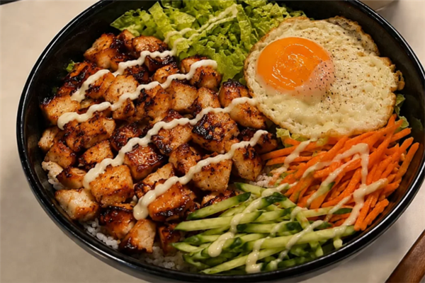 臻顺烤肉拌饭