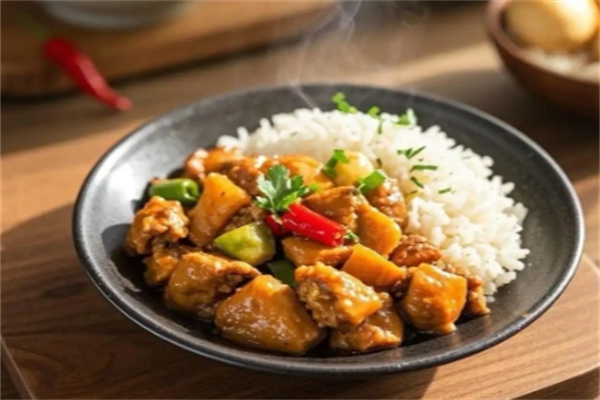 云岭坊黄焖鸡米饭