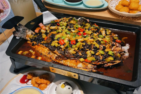 望海天天烤鱼加盟