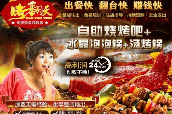 烤翻天自助涮烤吧