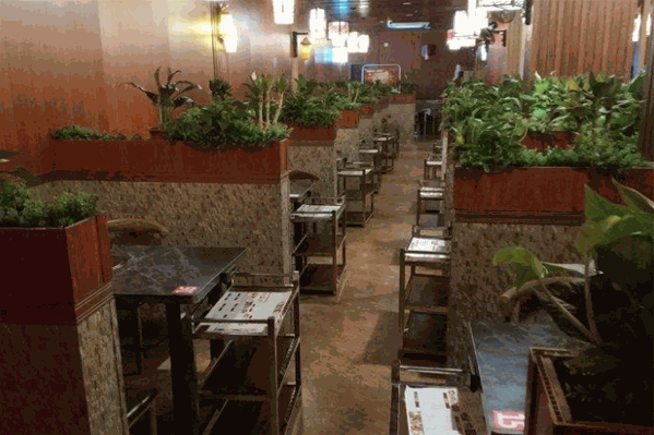 尚青荷烧烤火锅店