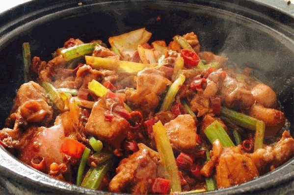 清远脆香鸡煲
