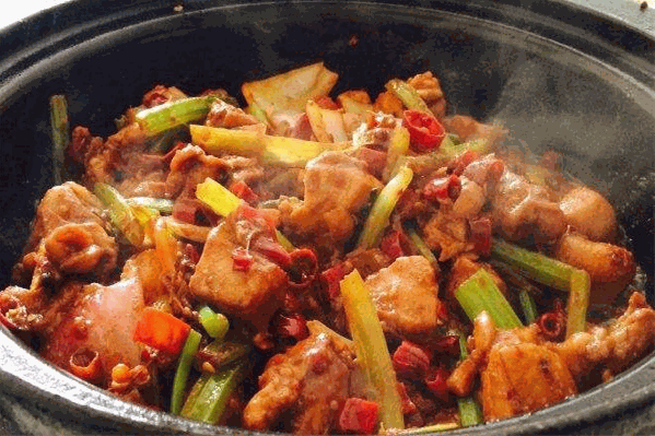 清远脆香鸡煲
