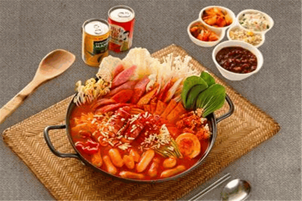 一香一甜韩国年糕火锅