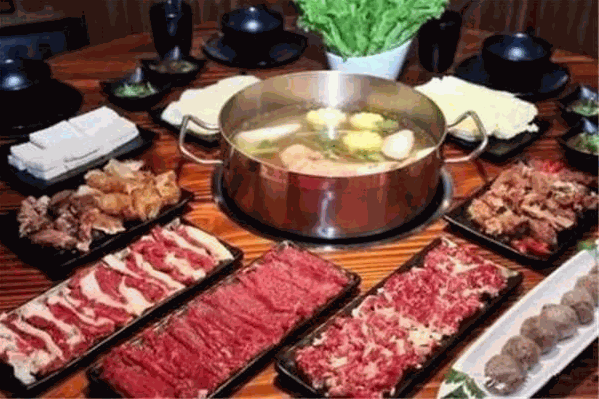 潮新鲜牛肉火锅