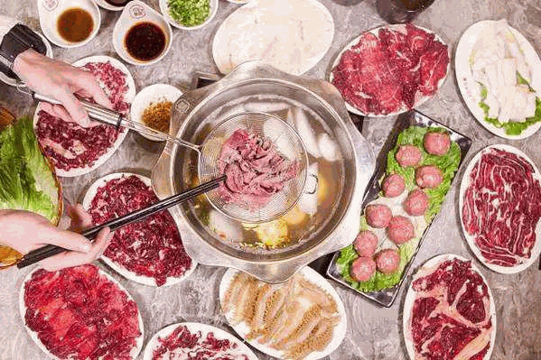 潮新鲜牛肉火锅
