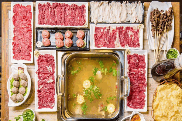 老四川饭店潮汕鲜牛肉火锅