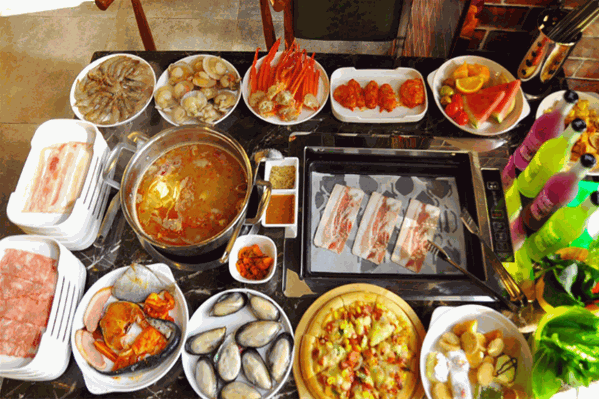 豆地主自助烤肉火锅