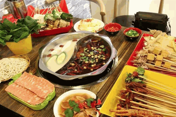 郡中蜀签串串火锅