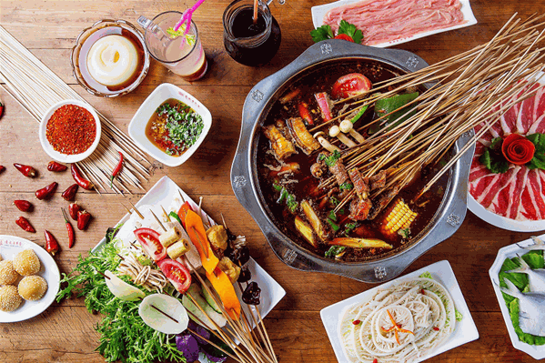 菜麻串串香火锅