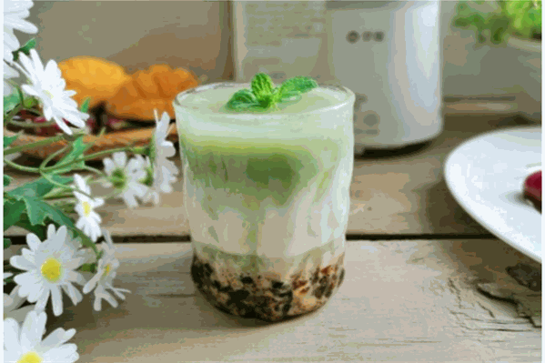 抹茶阿HiAN奶茶