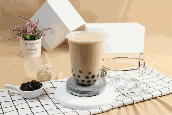 优滋果语奶茶