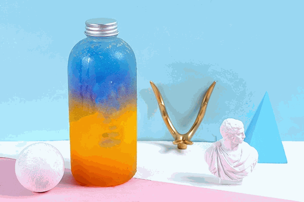 水绿橘饮品