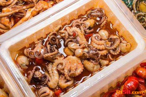 三Q鱿捞汁小海鲜